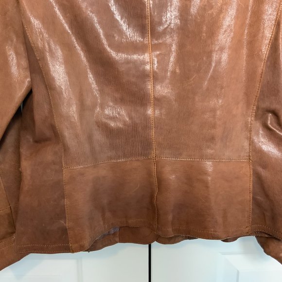 Vintage Women's Danier Leather Jacket - Picture 7 of 10